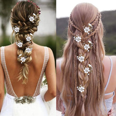 LAPOHI hair pins beside a coin showing compact size for versatile placement