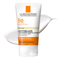 La Roche-Posay front packaging showing SPF 50 protection and benefits