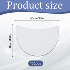 Larrel close-up of non-woven texture highlighting soft breathable fabric