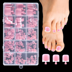 Larrel front packaging showing full 150-piece mauve set and neat storage