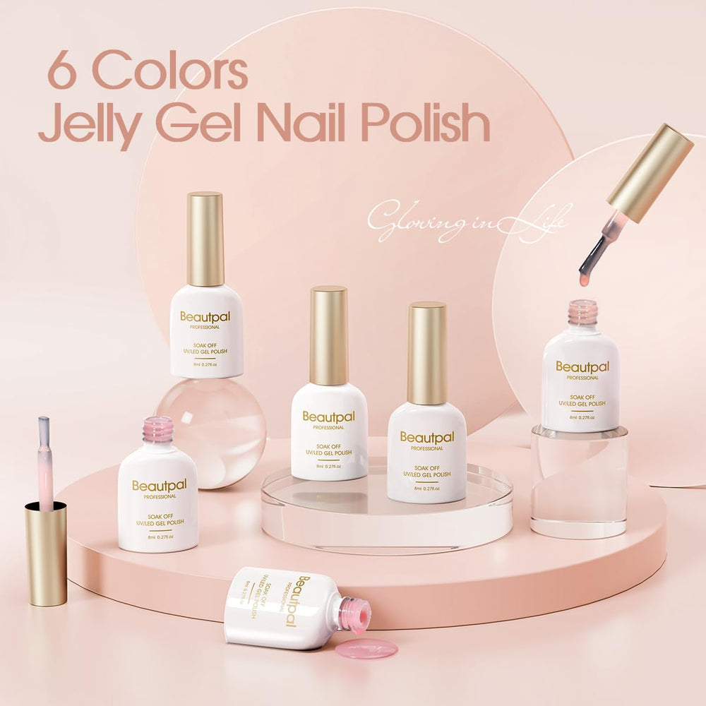 Larvall lifestyle handshot with soft nude manicure, natural-looking benefit