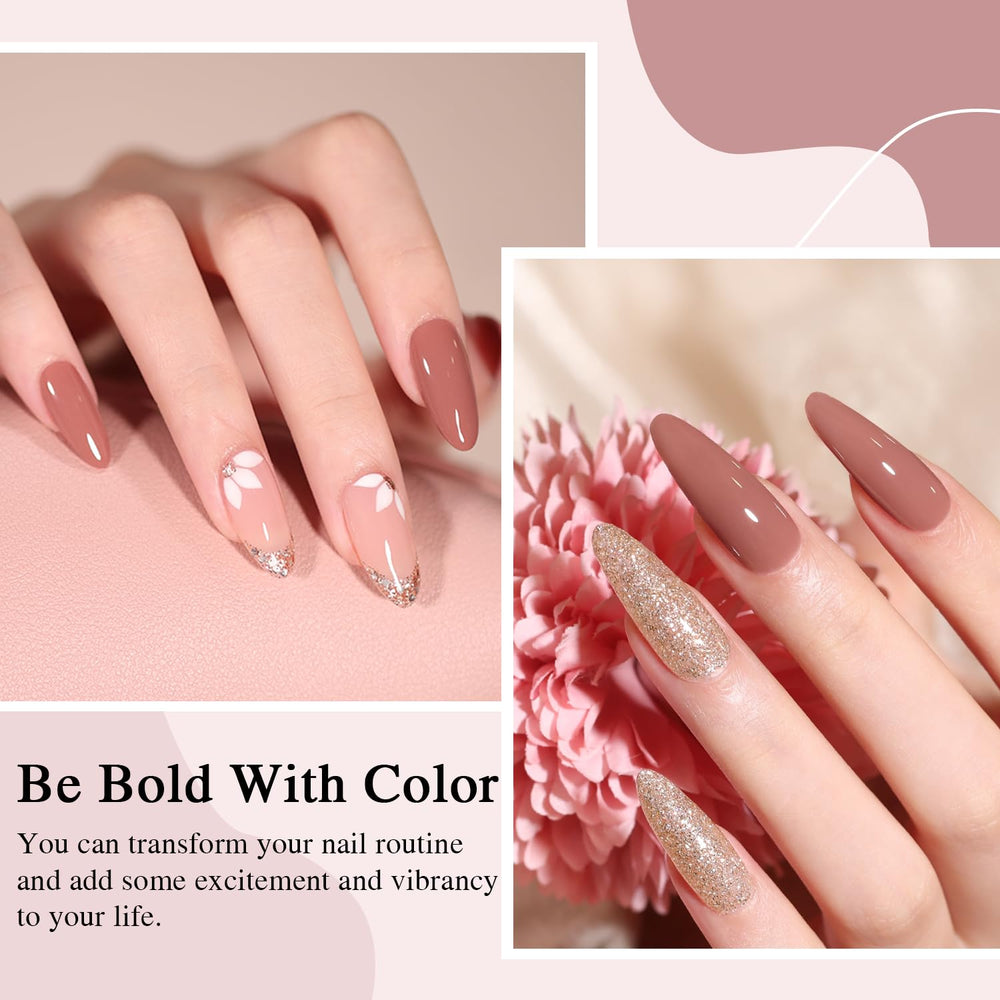 Larvall Beautpal swatch strip array displaying ten neutral shades to choose cohesive looks