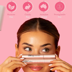 Lash Therapy Australia illustrative before and after lash comparison displaying fuller natural-looking lashes benefit