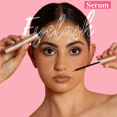 Lash Therapy Australia bottle staged on vanity to show daily routine integration and aesthetic benefit