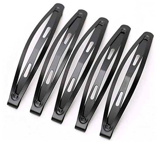 LASSUM front view showing 24 black metal snap clips, reliable hold