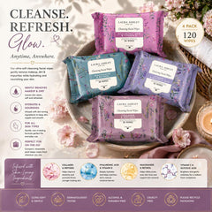 Laura Ashley close-up wipe texture highlighting soft, gentle fibers