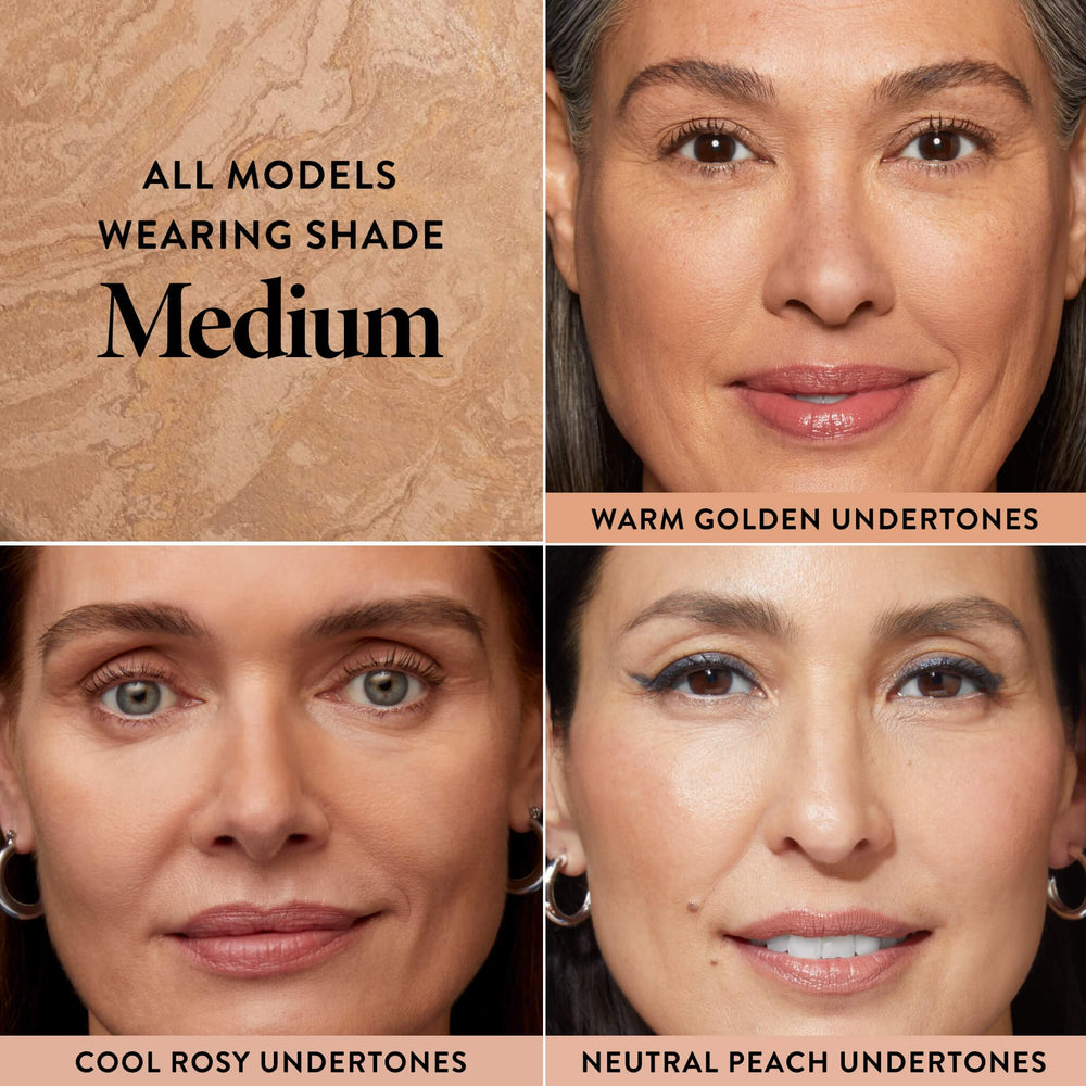 LAURA GELLER NEW YORK application with brush highlighting easy blendability