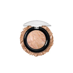 LAURA GELLER NEW YORK compact front view showing travel-ready design and secure lid