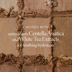 LAURA GELLER ingredient label close-up showing Centella, Vitamin E, green tea