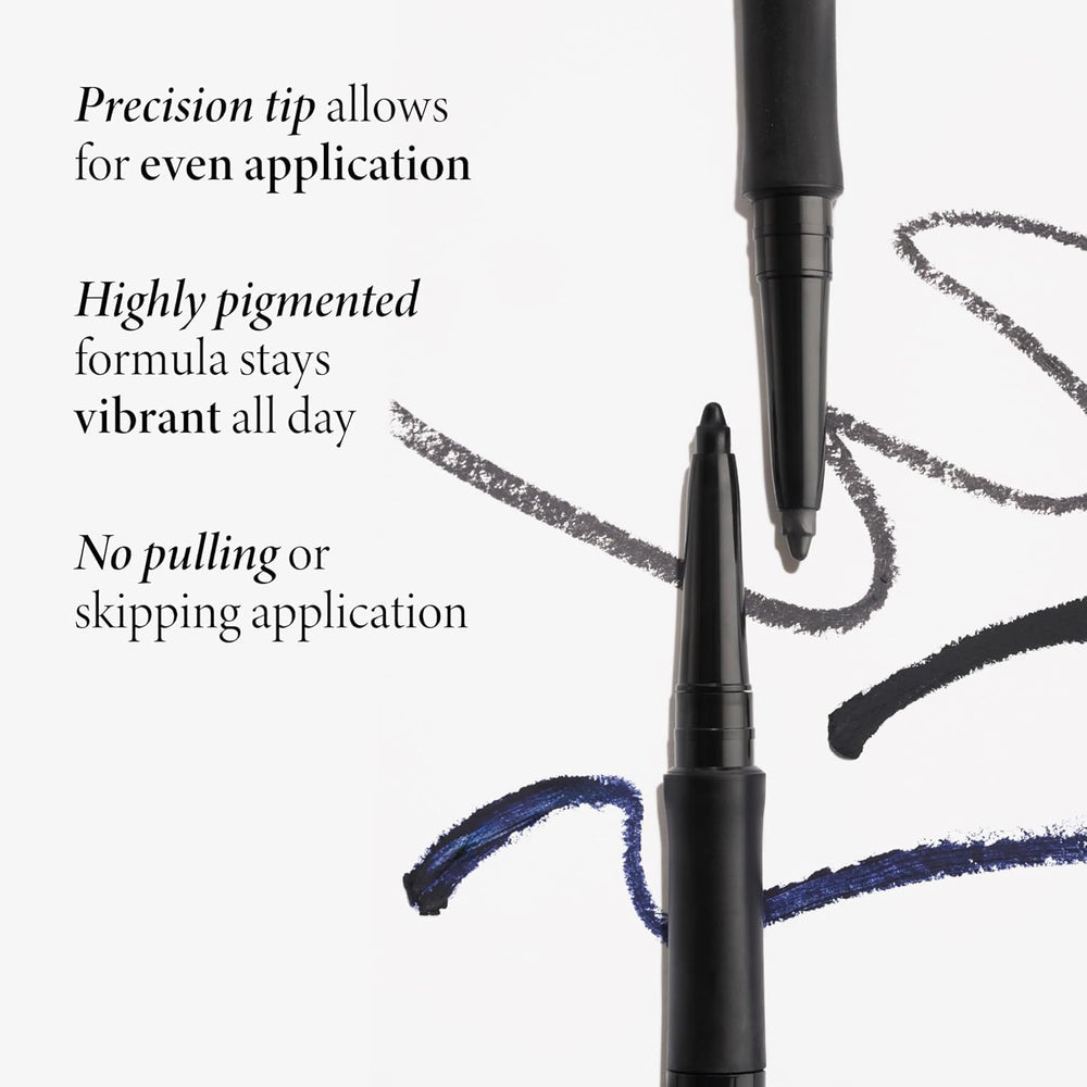 LAURA GELLER NEW YORK texture detail showing smooth, crease-resistant formula benefit