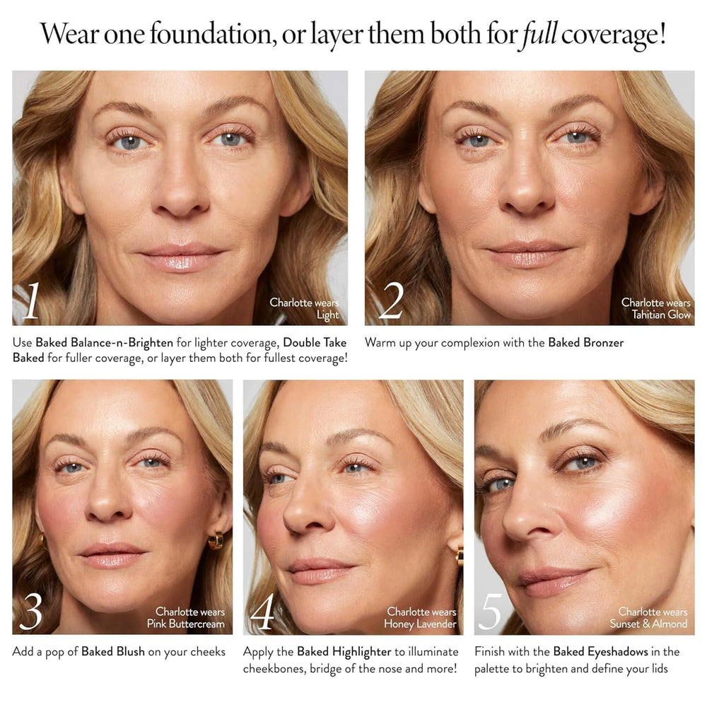 LAURA GELLER eyeshadows closeup offering coordinated eye color options