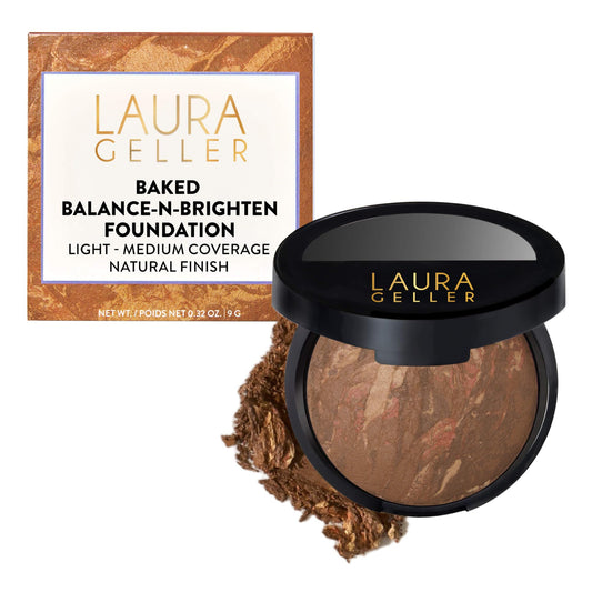LAURA GELLER front packaging showing compact and branding for easy identification