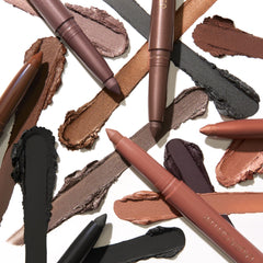 LAURA GELLER NEW YORK pencil in use along lashline for defined eyes