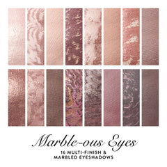 LAURA GELLER NEW YORK arm swatches lineup showing shade range and finish differences