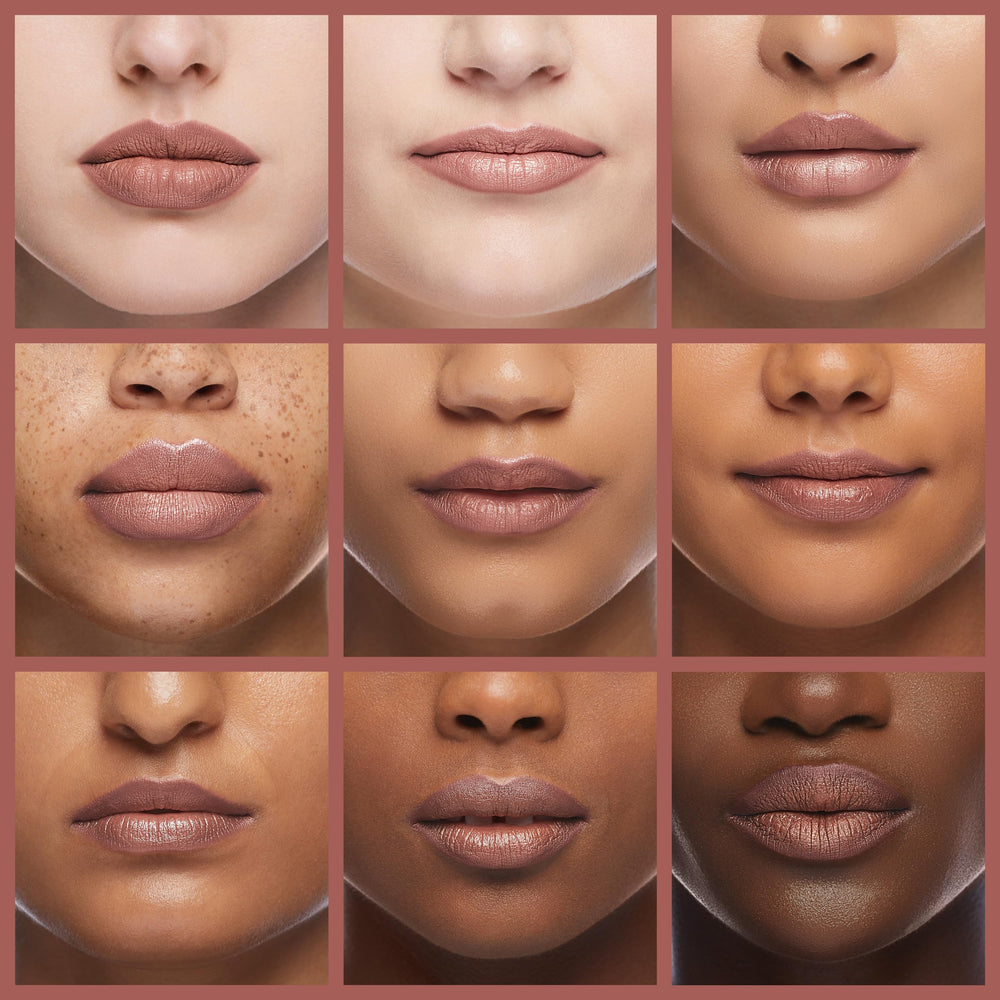 LAURA GELLER NEW YORK lip liner held in hand to show true size and portability benefit