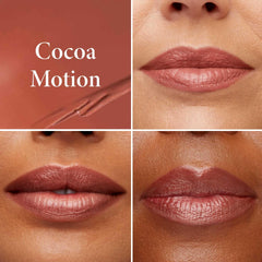LAURA GELLER NEW YORK angled balm stick demonstrating smooth glide benefit