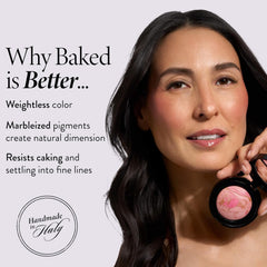 LAURA GELLER New York compact inside a small travel bag ready for quick refreshes