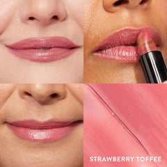 LAURA GELLER NEW YORK marble lipstick close-up showing swirls for dimensional color