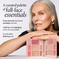 LAURA GELLER applying cream with fingers for quick, seamless blending benefit