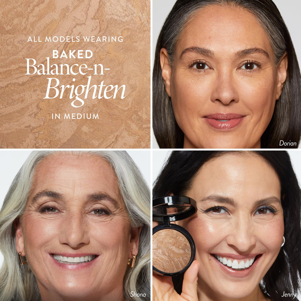 LAURA GELLER powder texture macro demonstrating smooth blendable finish
