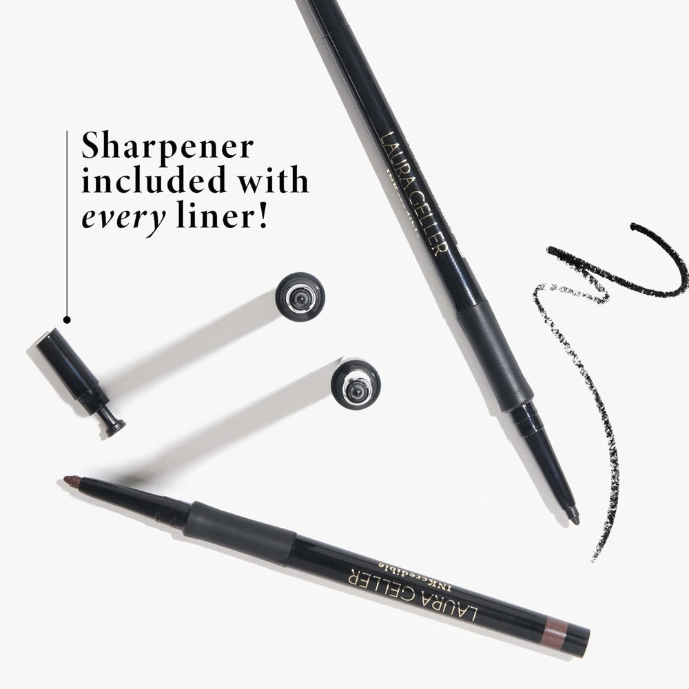 LAURA GELLER sharp tip close-up demonstrating precise lining capability
