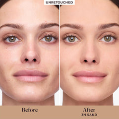 Laura Mercier close-up texture of blurred matte tint for smooth finish