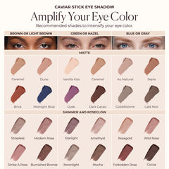 Laura Mercier model wearing Amethyst evening look showing luminous, camera-ready benefit