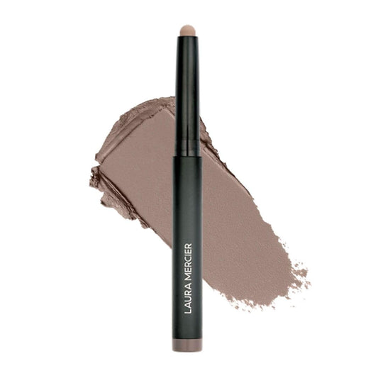 Laura Mercier front packaging showing Cobblestone shade and easy storage benefit