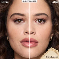 Laura Mercier open jar texture close-up for ultra-blur finish