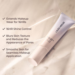 Laura Mercier dispensing pump delivering controlled primer amount
