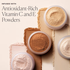 Laura Mercier size comparison of 1 ounce jar for portability and everyday use