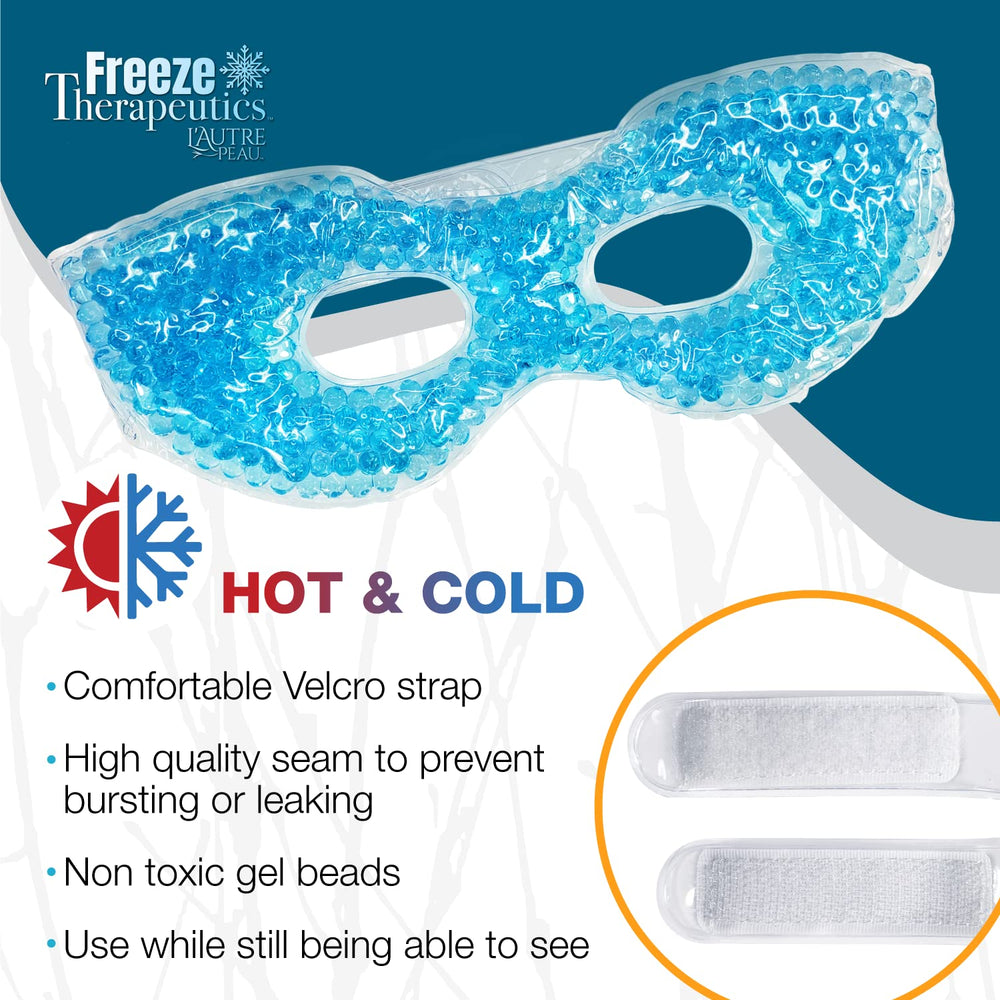 L'AUTRE PEAU mask flat in freezer illustrating fast chilling benefit