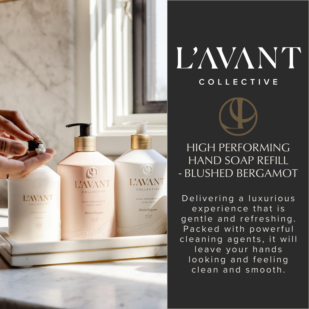 L'AVANT ingredient label close-up highlighting plant-based, non-toxic formula