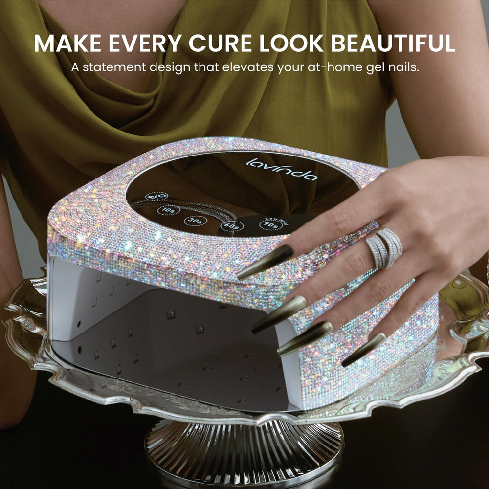 Lavinda detachable magnetic base removed to show easy cleaning benefit