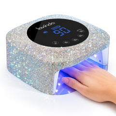 Lavinda front view with display showing timers and battery — clear controls benefit