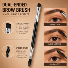 LAVONE hand applying pen to brow demonstrating controlled natural-looking definition