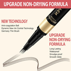 LAVONE curved precision tip detail for crisp brow shaping benefit