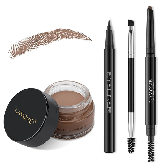 LAVONE front packaging showing full trio kit and pouch for easy portability