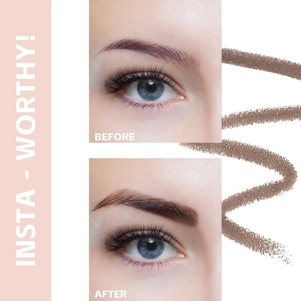 LAVONE spoolie and dual-sided brush detail for seamless blending