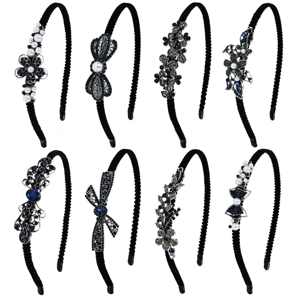 Lawie front packshot showing eight headbands and variety benefit styling
