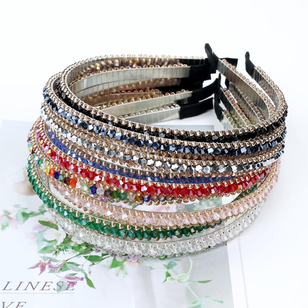 Lawie party updo with jeweled headband enhancing evening look
