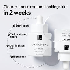 LAYERLAB serum on hand showing spreadability and quick penetration