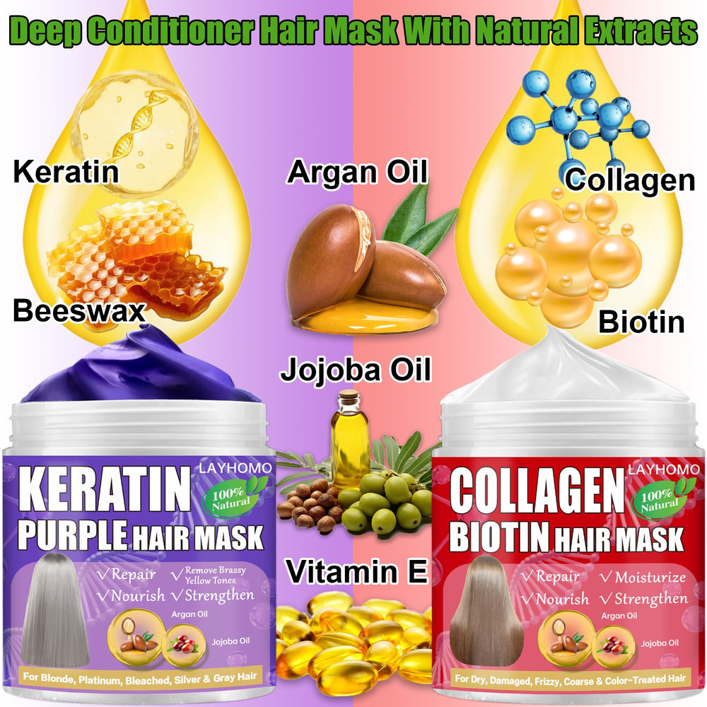 Layhomo collagen mask front jar showing nourishing repair benefit
