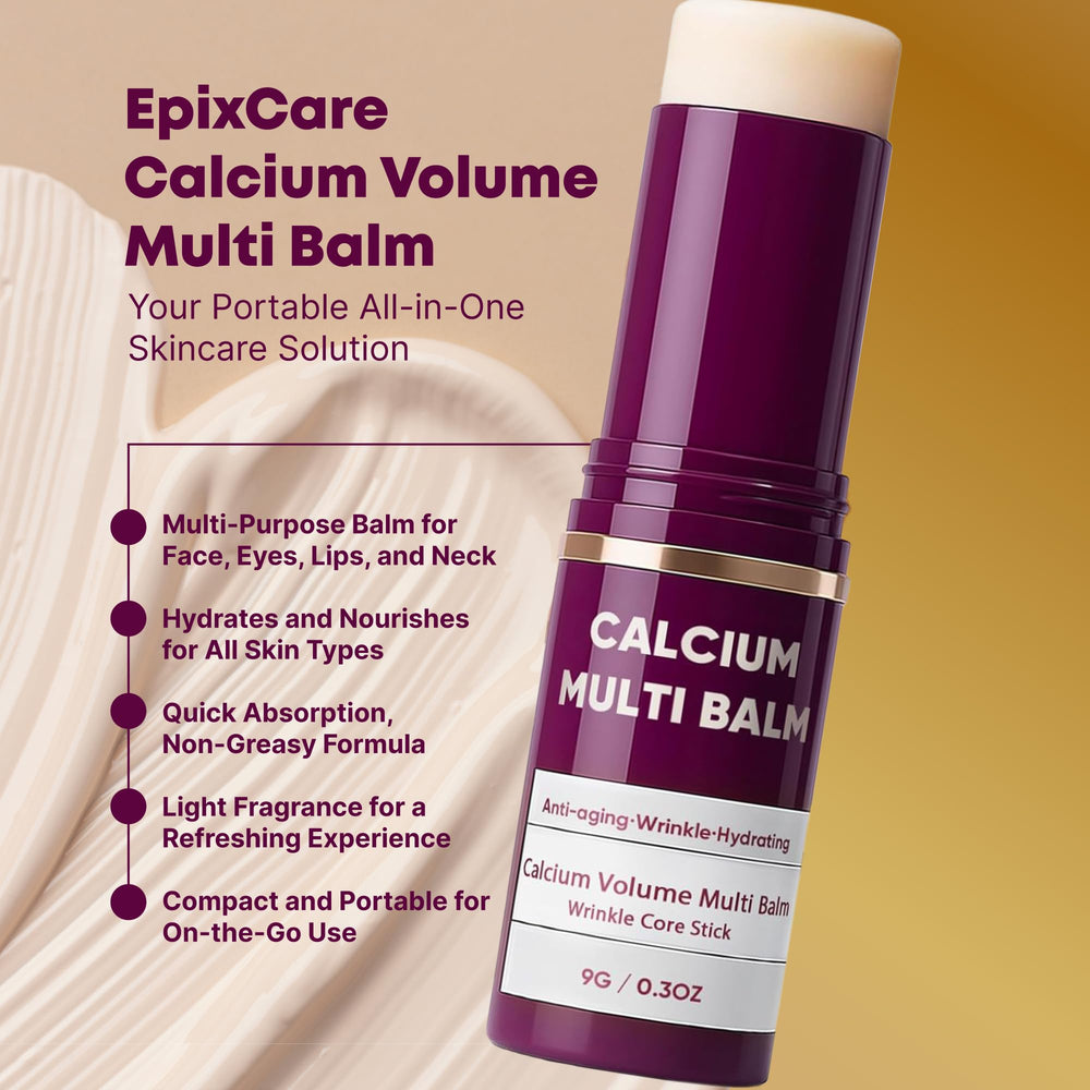 Layla Mae applying balm to lips to hydrate and reduce dryness