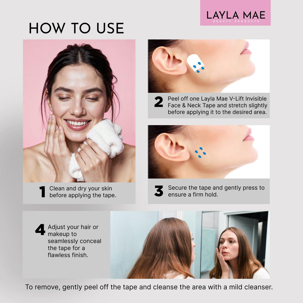 Layla Mae lifestyle event wear modeling lifted jawline and long-lasting confidence