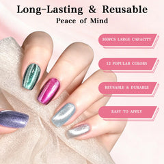 LAYOOYOO spread of twelve colors showing variety and styling options