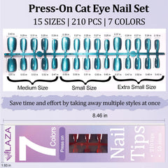 Laza side profile of nail tips highlighting reflective shine benefit salon-quality finish
