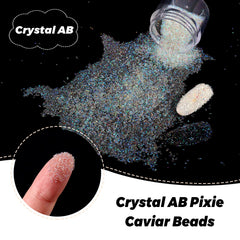 Laza close-up of 0.6–0.8mm bead texture highlighting uniform glass finish