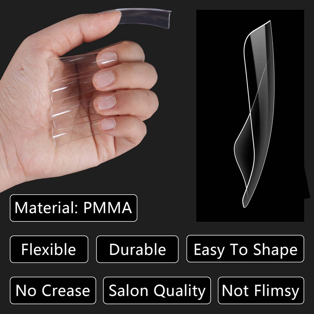 Laza close-up of pre-curved base demonstrating snug fit and easier application