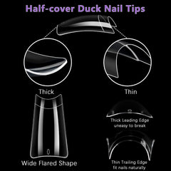 Laza tips styled in French manicure layout showcasing decoration potential